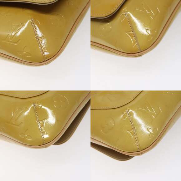 LOUIS VUITTON Monogram Vernis Thompson Street Bag Beige M91301 - Picture 10 of 12